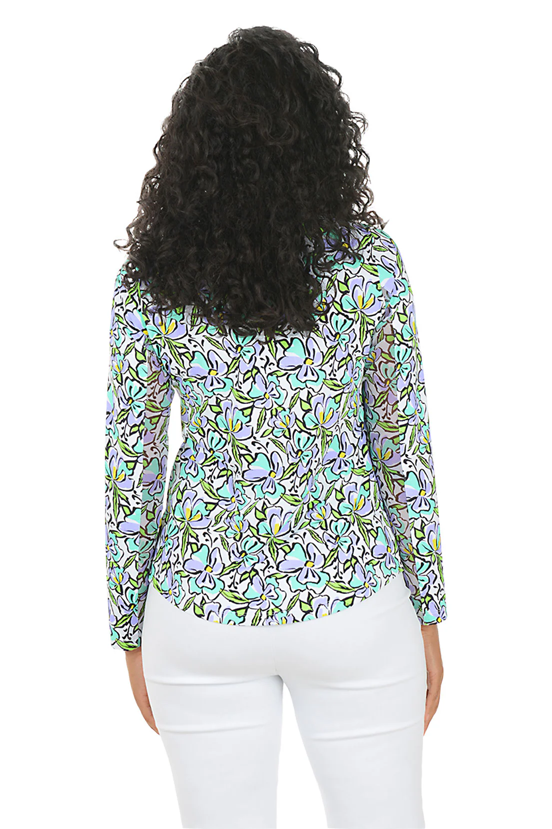 Jade Sonia Floral UPF50+ Sun Shirt - Image 3