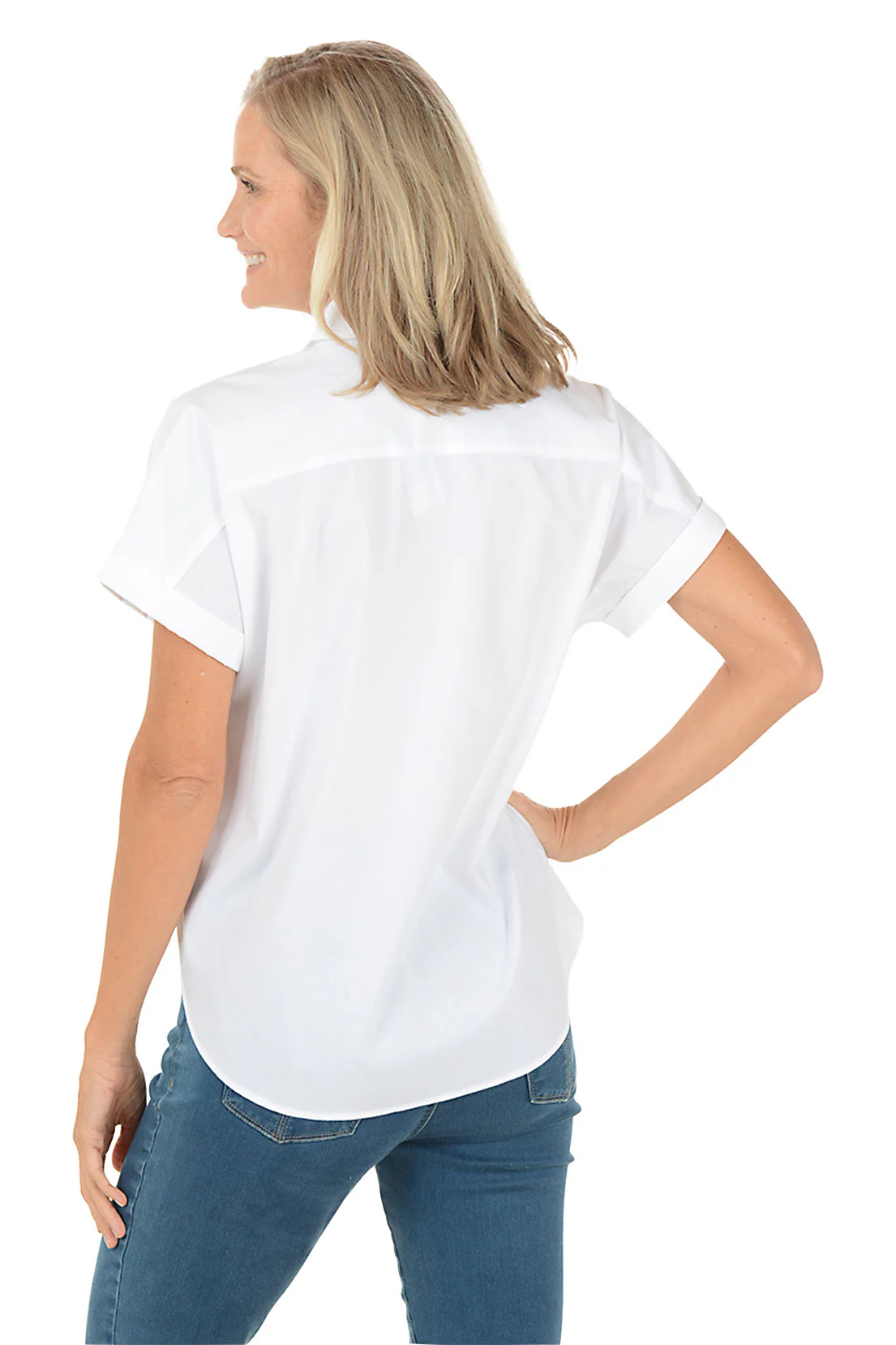 Abigail Non-Iron Short Sleeve Shirt - Image 3