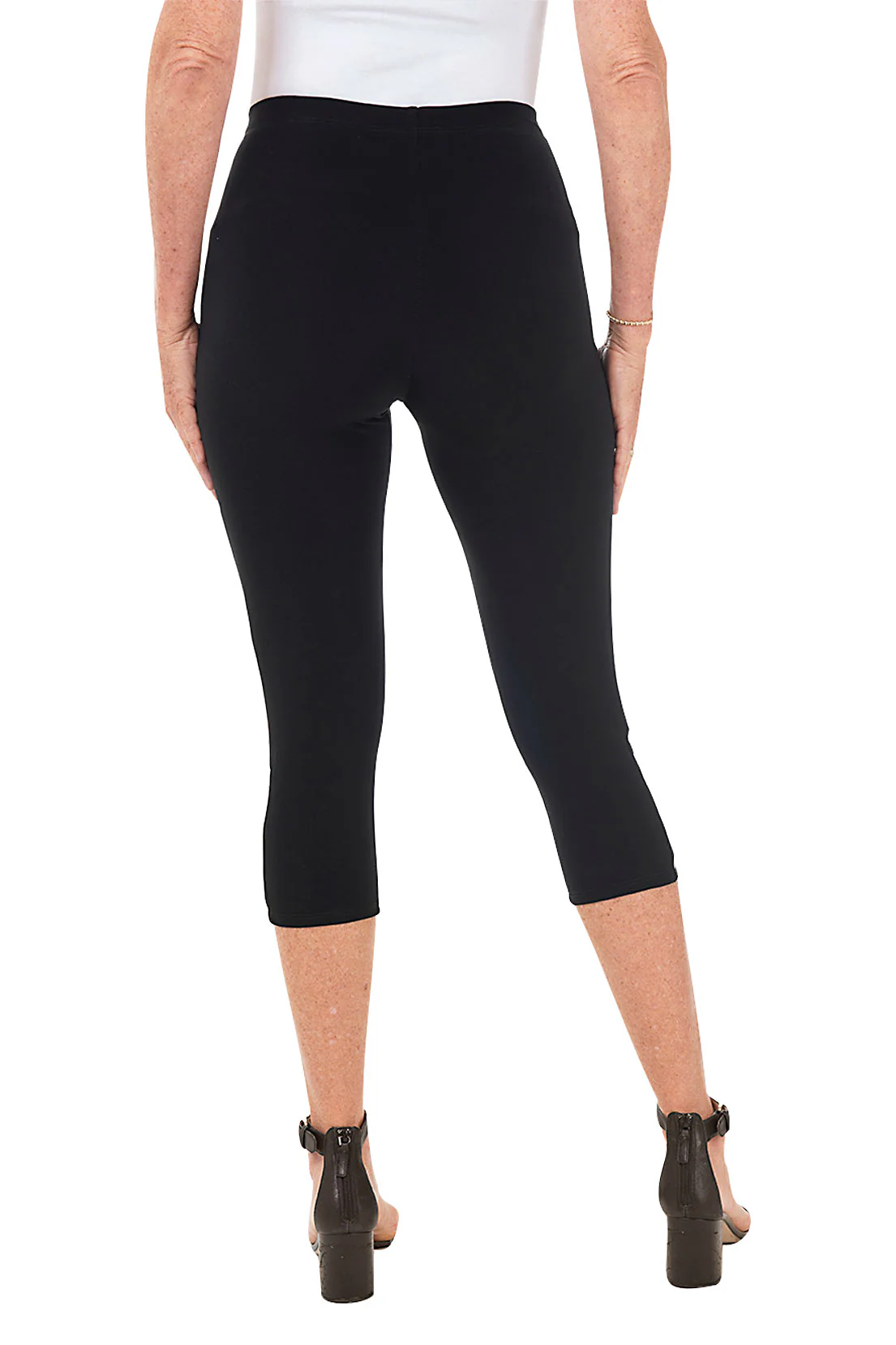 Lattice Hem Capri Legging - Image 5