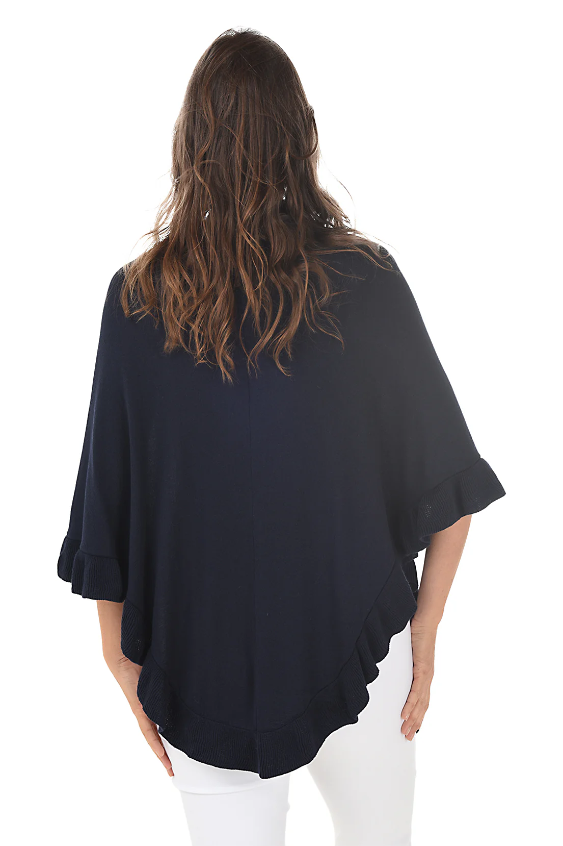 Ava Ruffle Wrap Sweater - Image 4