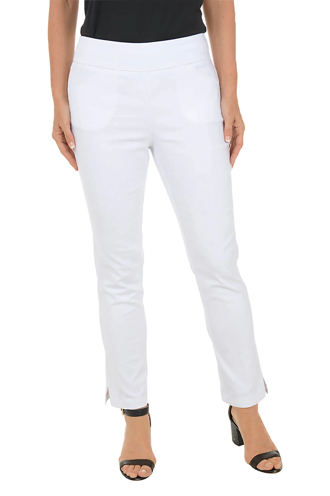 Petite Classic Stretch Pull-On Ankle Pant - Image 7