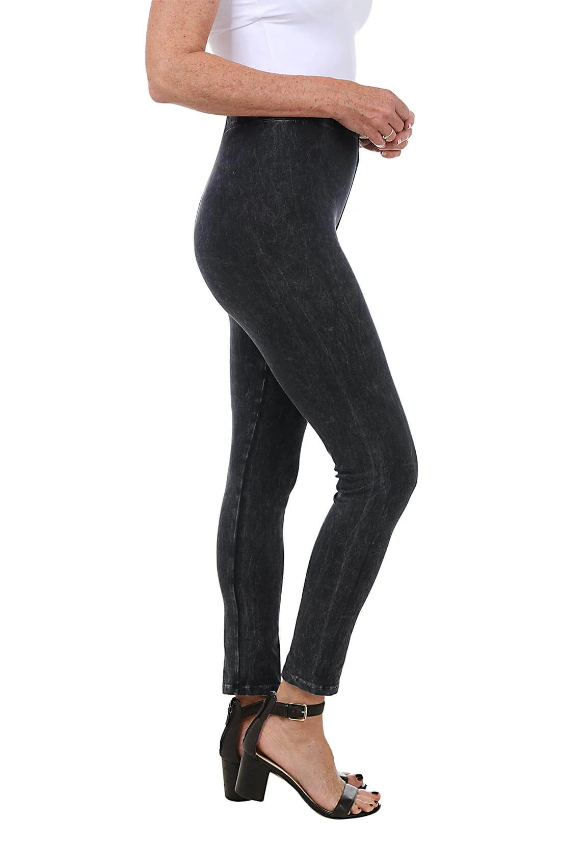 Mineral Wash Cotton Legging - Image 3