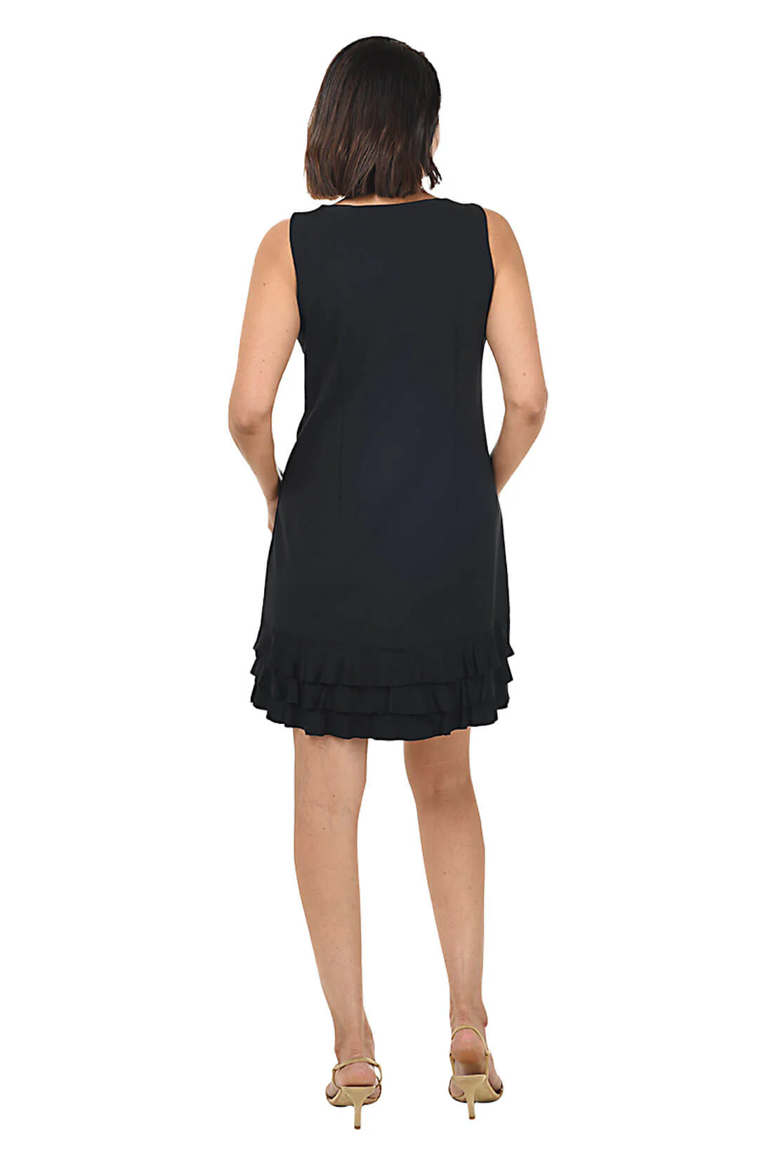 Solid UPF50+ Ruffle Dress - Image 4